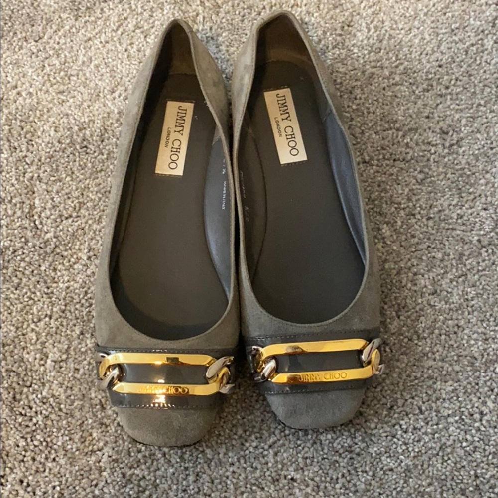 Jimmy Choo ballerina shoes